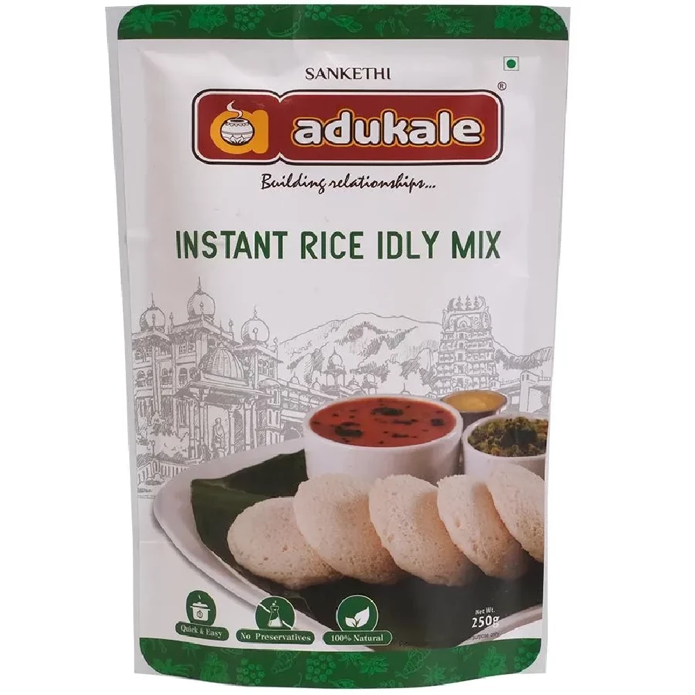Sanketi Adukale Instant Rice Idly Mix, 250 g-1.webp